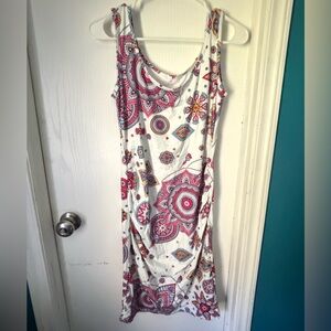 Bohemian Print Sleeveless Dress